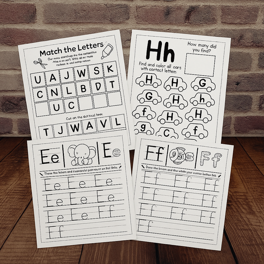 Alphabet Learning Bundle - BrightOnePlay